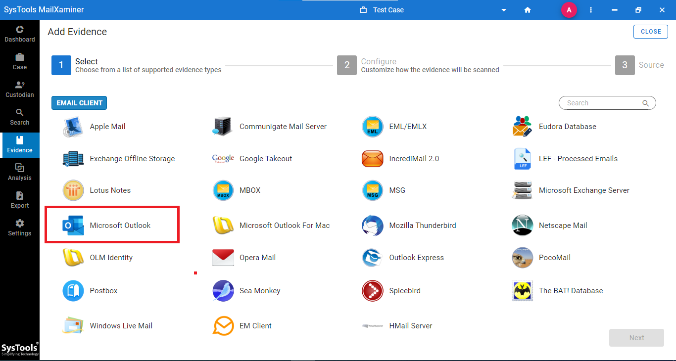 Outlook PST