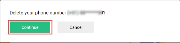 disable two step verification