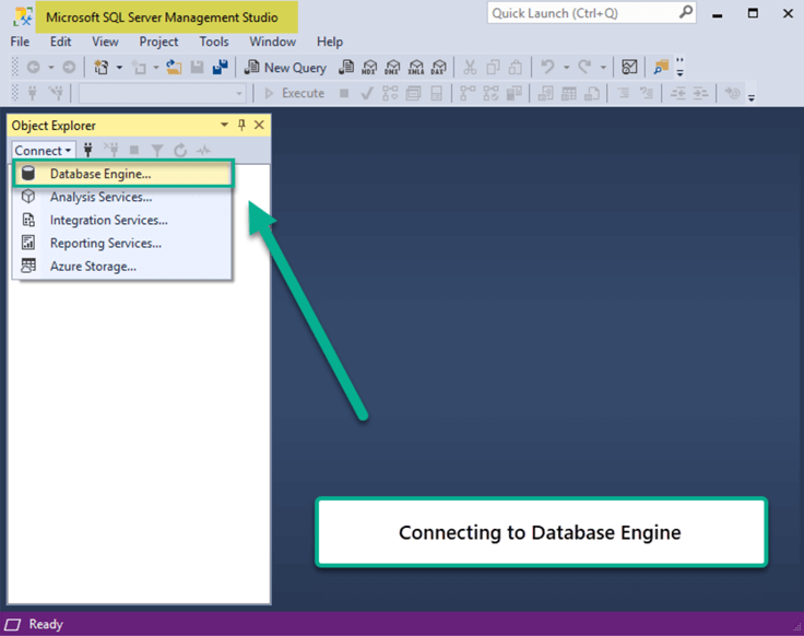 connect to database