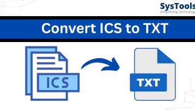 convert ICS to TXT