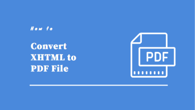 how to convert xhtml to pdf