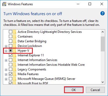 create virtual machine in hyper v