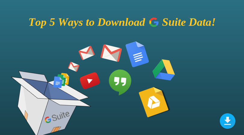 How do I export emails from G suite