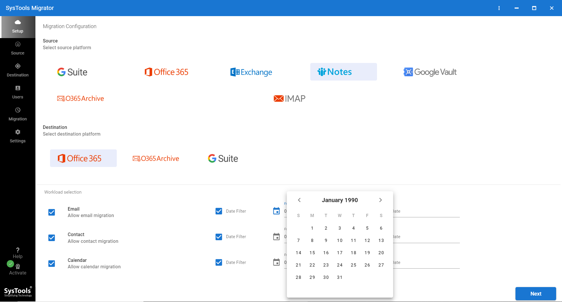 Lotus Notes to Office 365 Migration