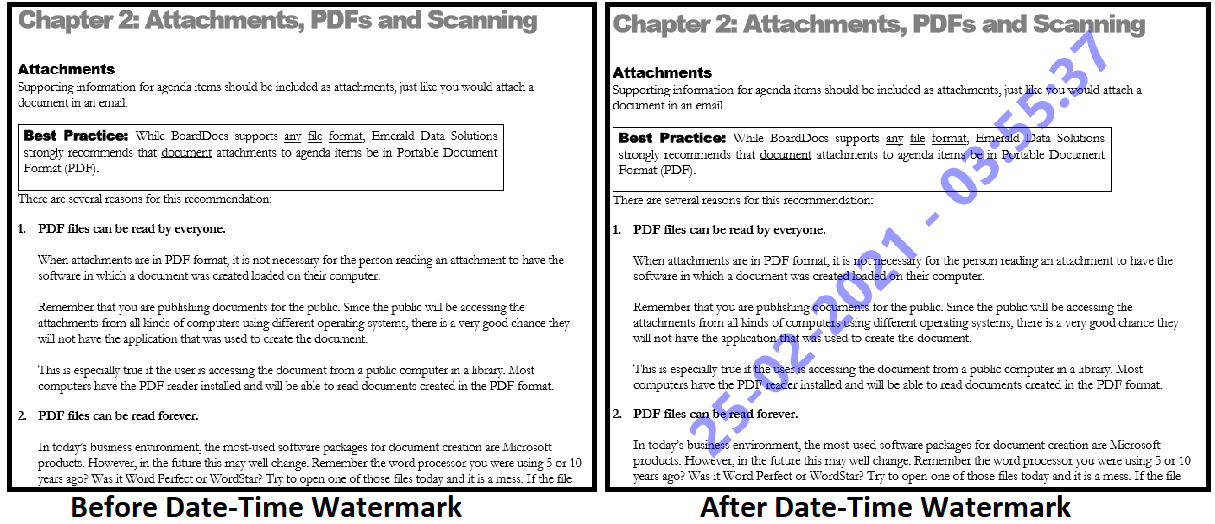 PDF Watermark Adder to insert text watermark in multiple pdf files