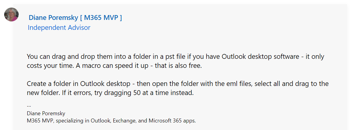 eml to outlook