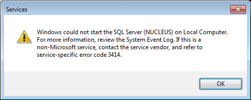Error code