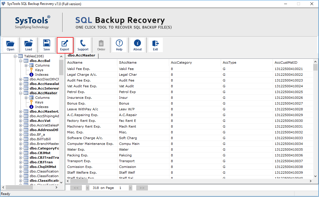 SQL Backup-Wiederherstellungstool