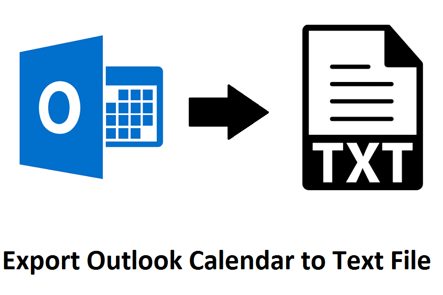 Export Outlook Calendar to Text file