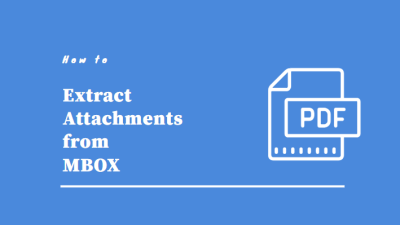 how to extract attachments from mbox