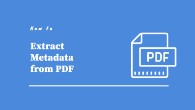 extract metadata from pdf