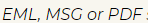 file formats
