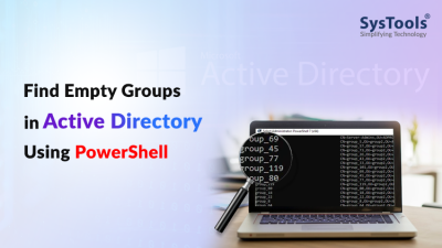 find empty groups in active directory using powershell