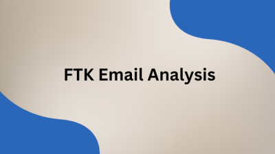 FTK email analysis