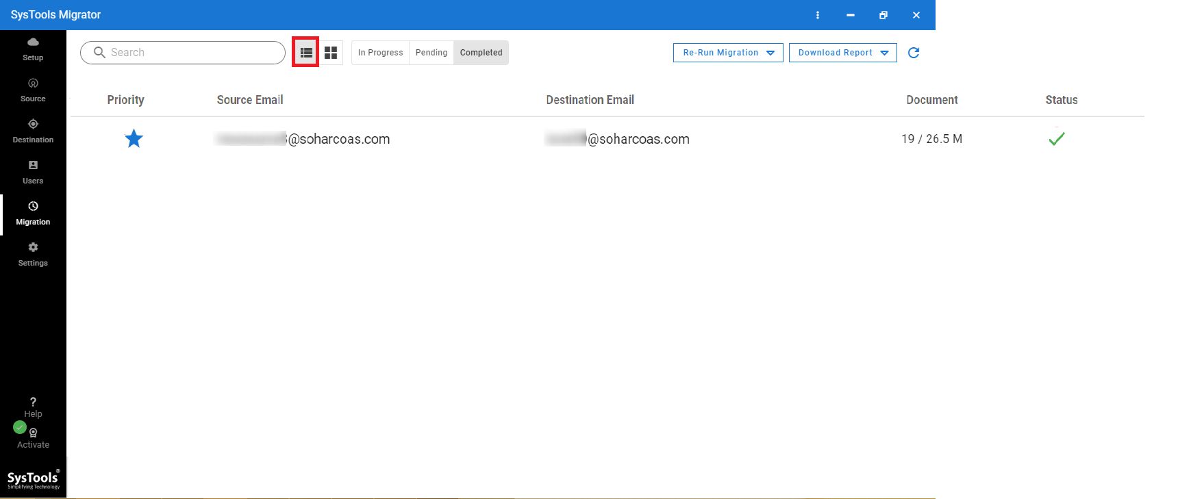 Google Drive migration