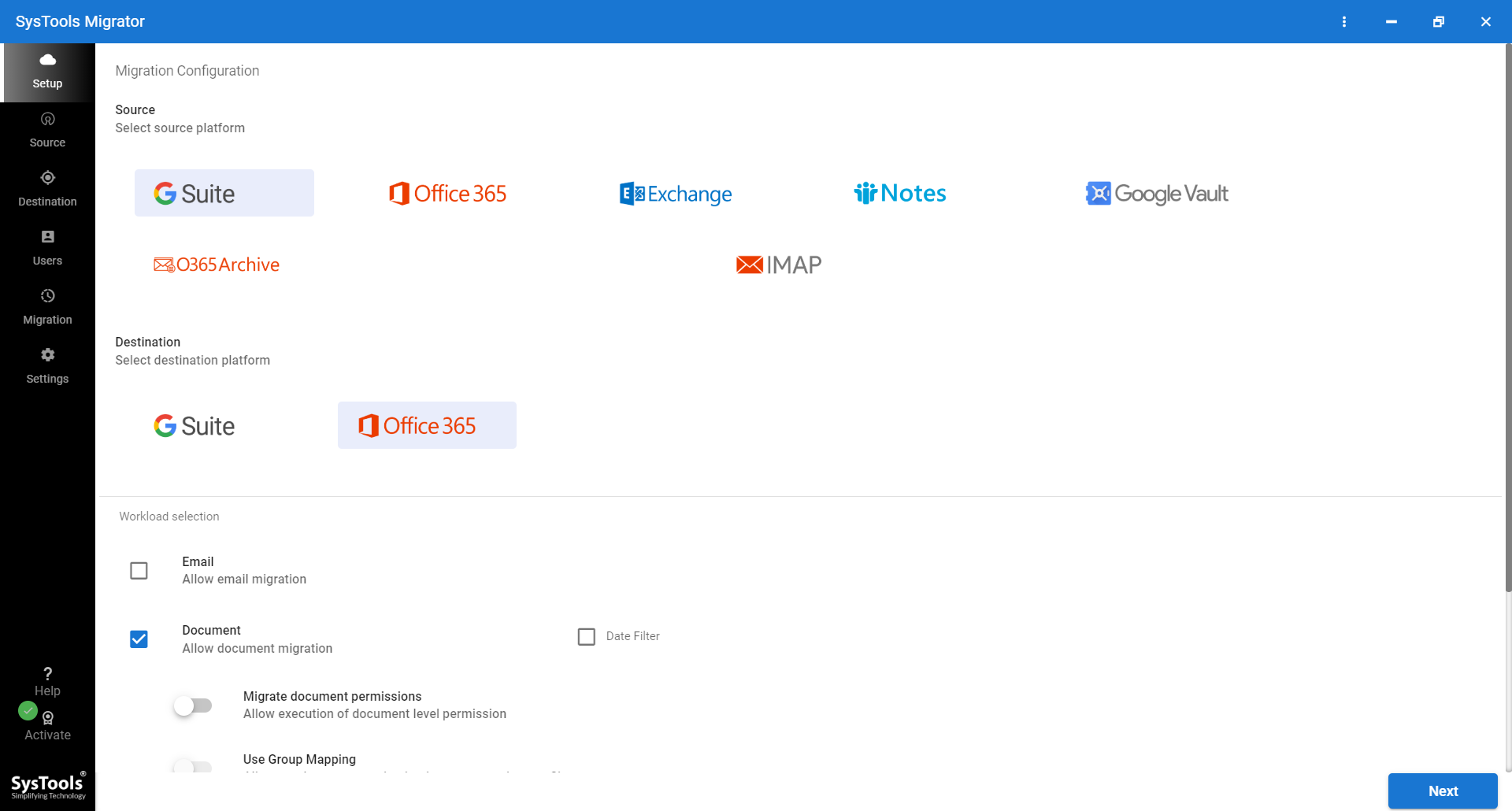 google drive to onedrive migrator