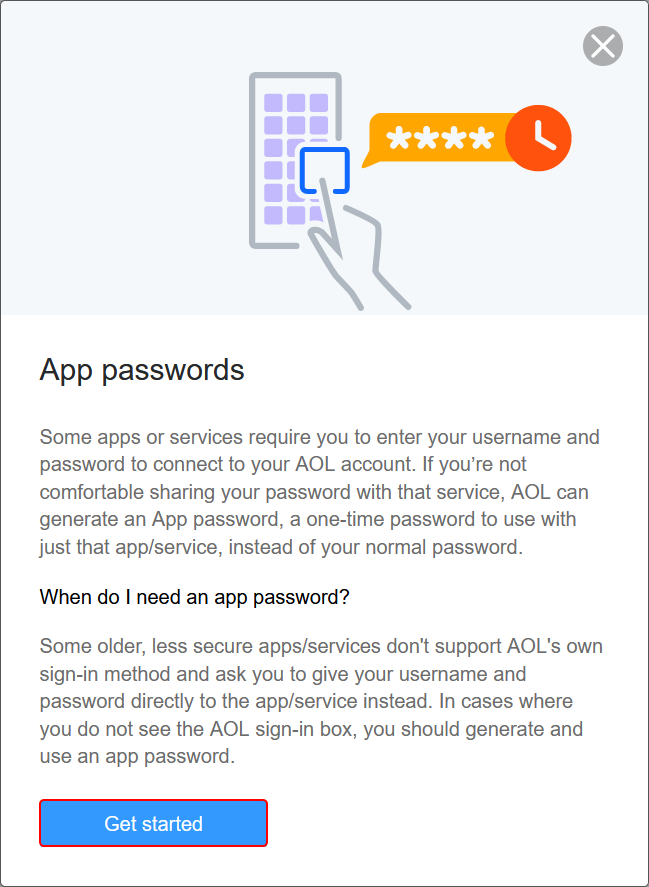 select application
