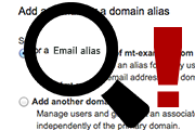 google apps email alias not working