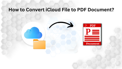 How to Convert iCloud File to PDF Document