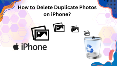 how to delete duplicate photos on iphone