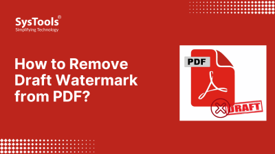 how to remove draft watermark from pdf