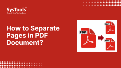 how to separate pages in pdf
