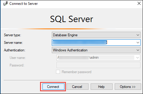 connect to server