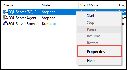 properties
