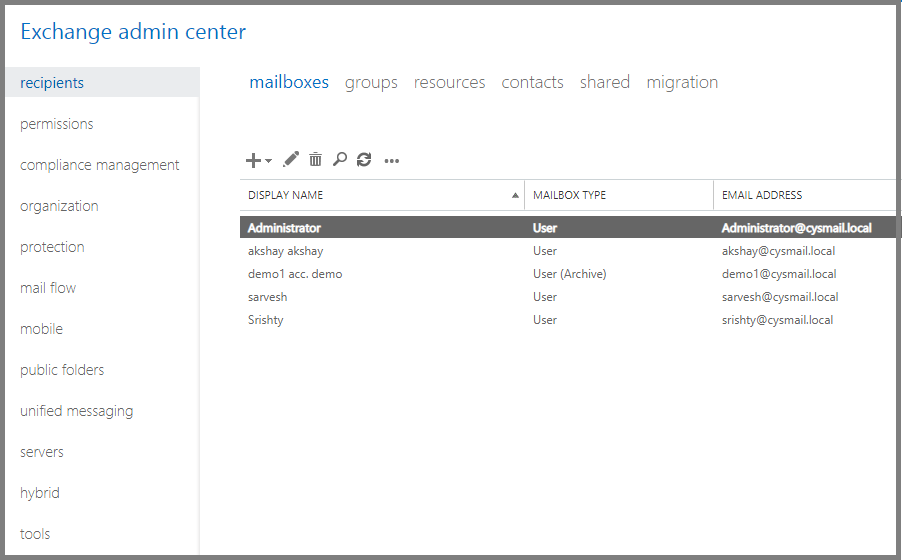 Move Mailbox to Different Database Exchange 2010