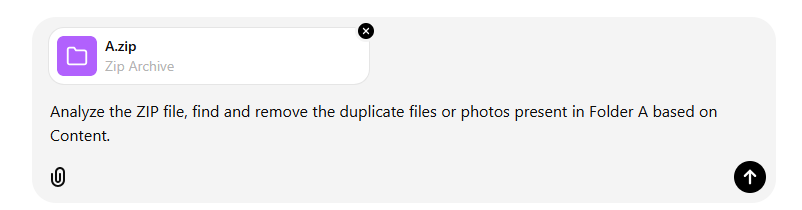 input the prompt