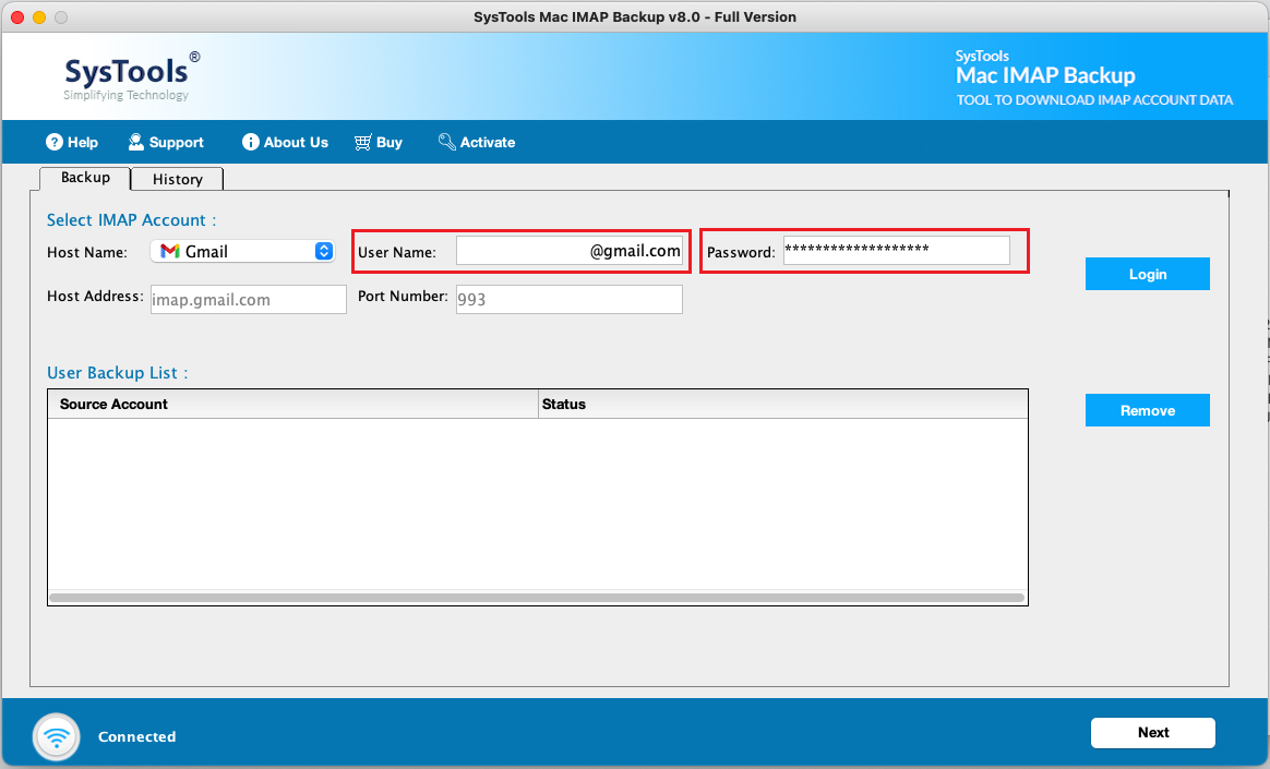 provide your smartermail details