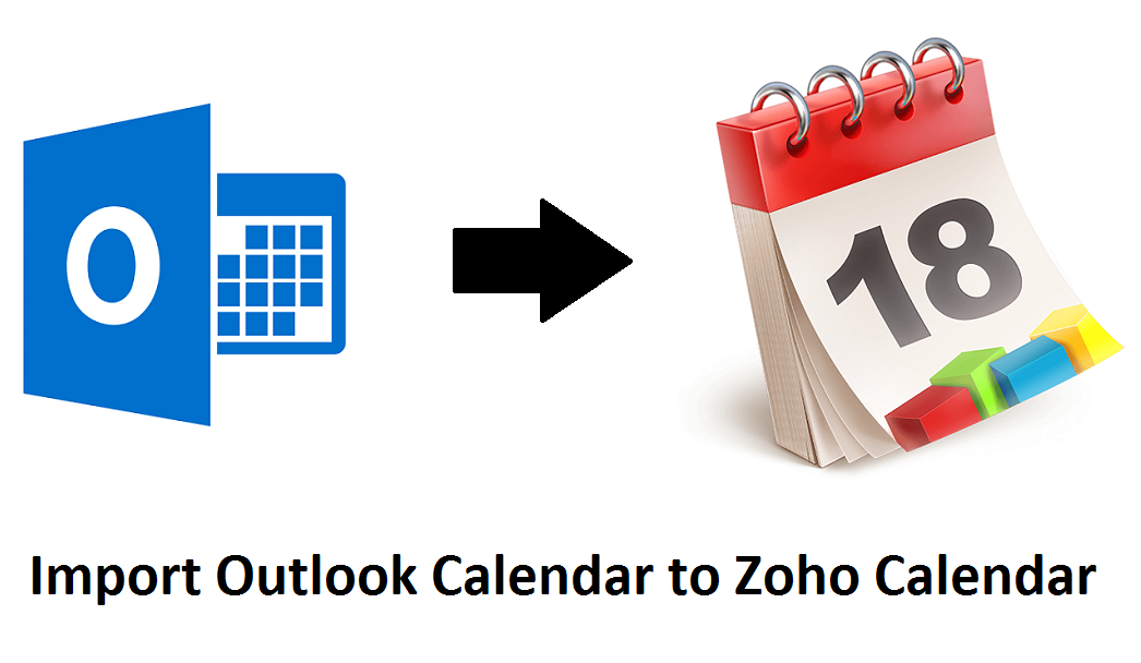 Import Outlook Calendar to Zoho Calendar