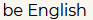 language