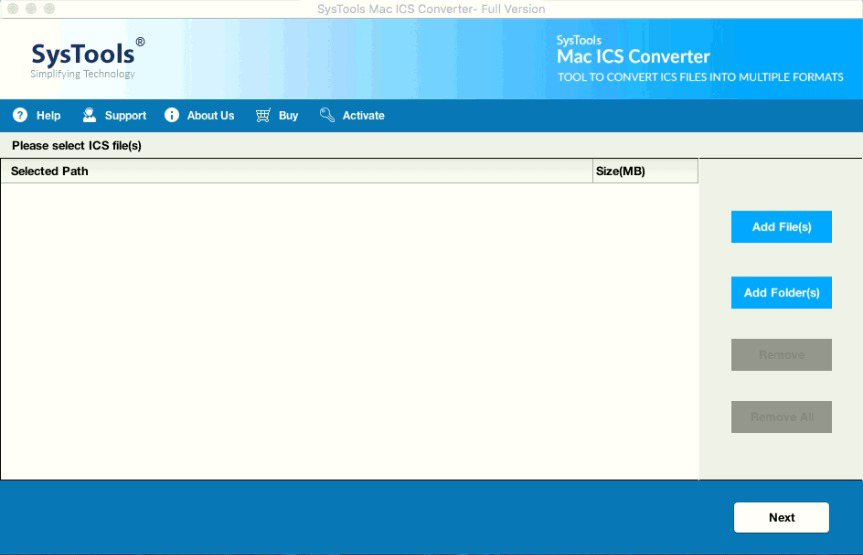 mac ics converter tool