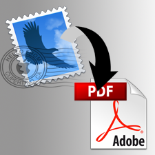 batch convert multiple emails to PDF mac