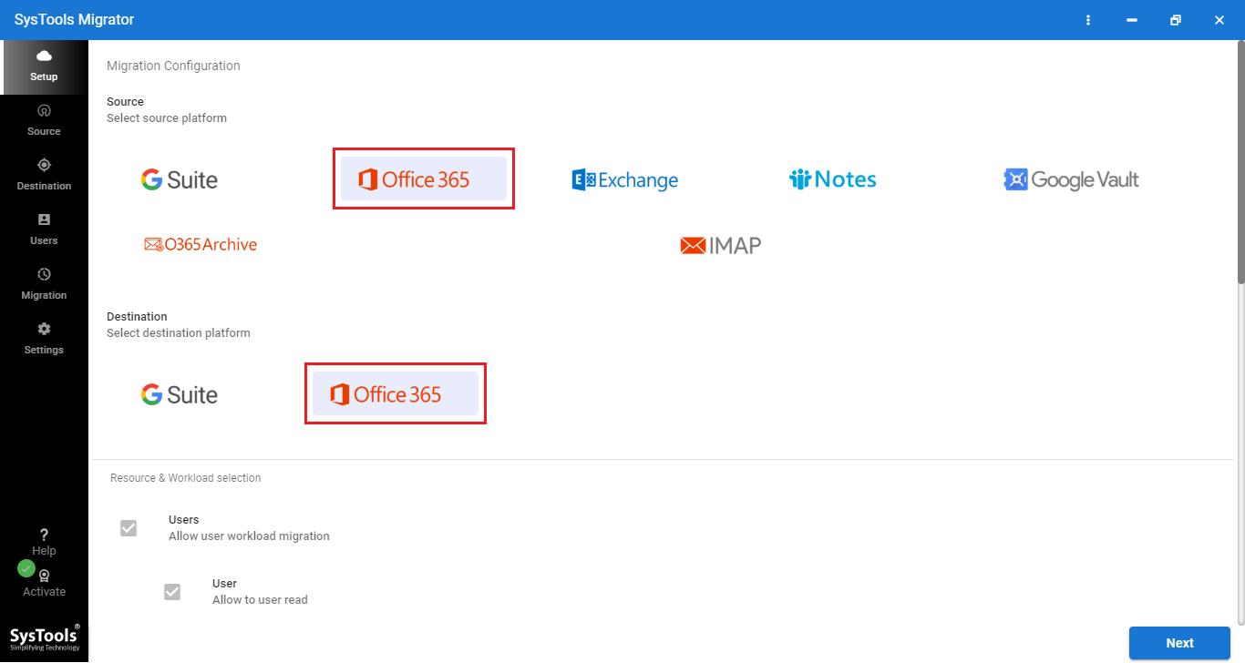 run SharePoint Online Migration Tool