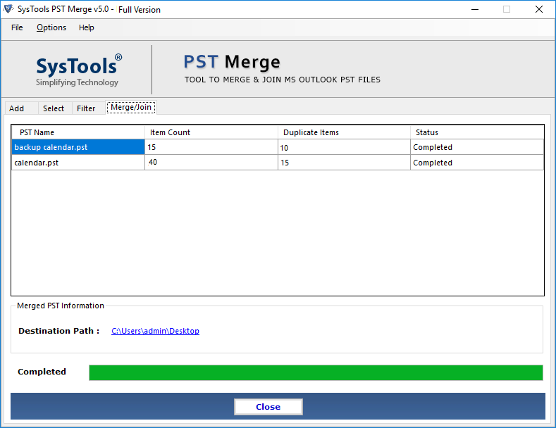Merge Two Outlook Calendars