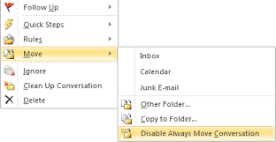 Move Conversation Feature