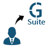 combine G SUite accounts using admin credentials only
