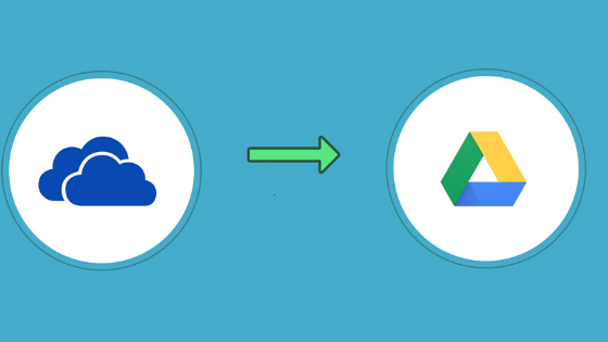 déplacer des fichiers de onedrive vers Google Drive