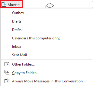 transfer outlook emails to gmail