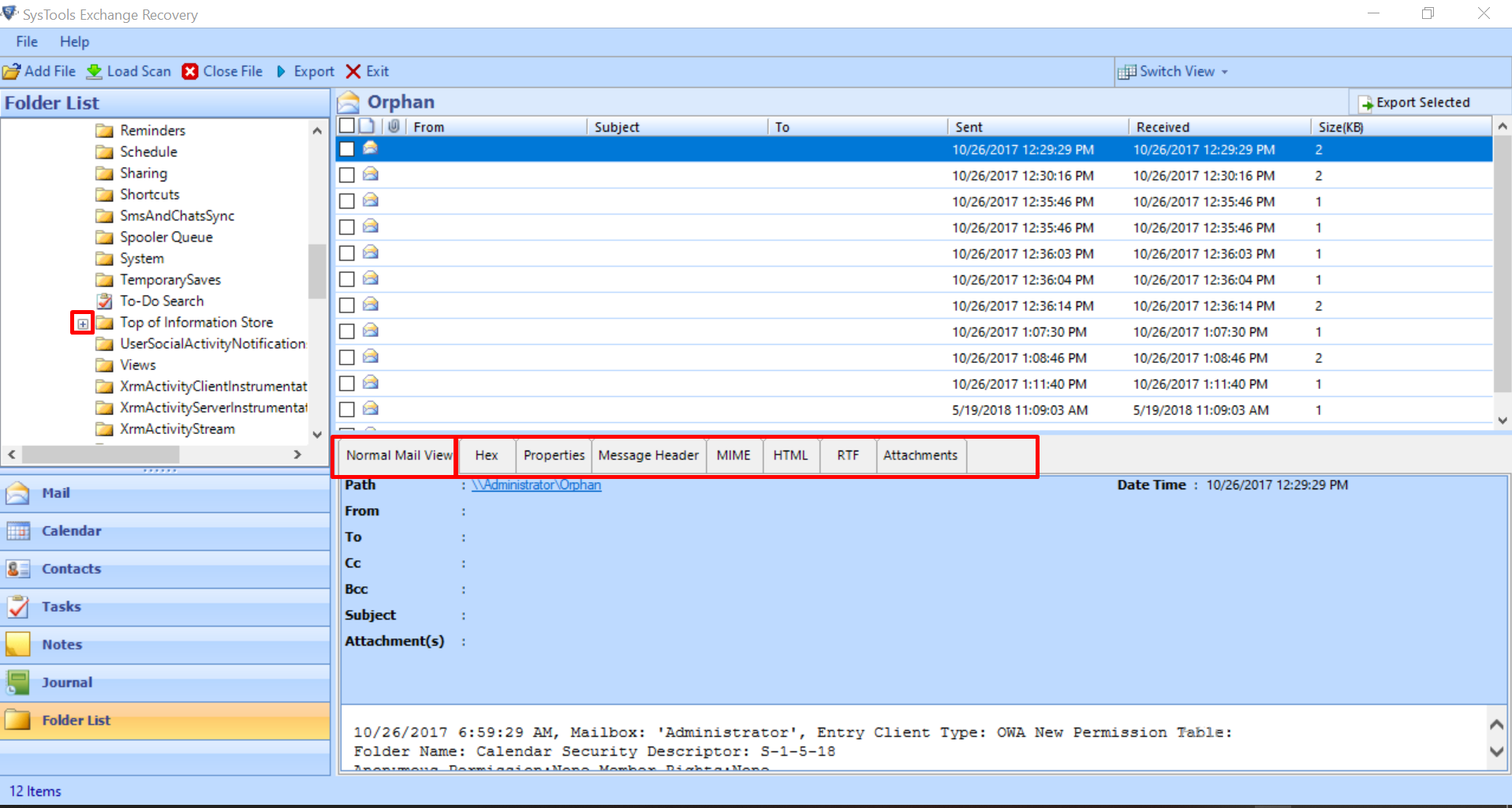 recover exchange database