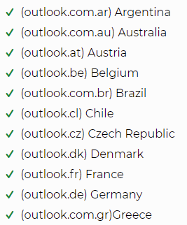 Backup Outlook.com email accounts