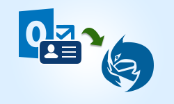 import Outlook contacts to Thunderbird