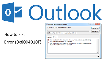 fix outlook data file cannot be accessed