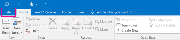 outlook-options