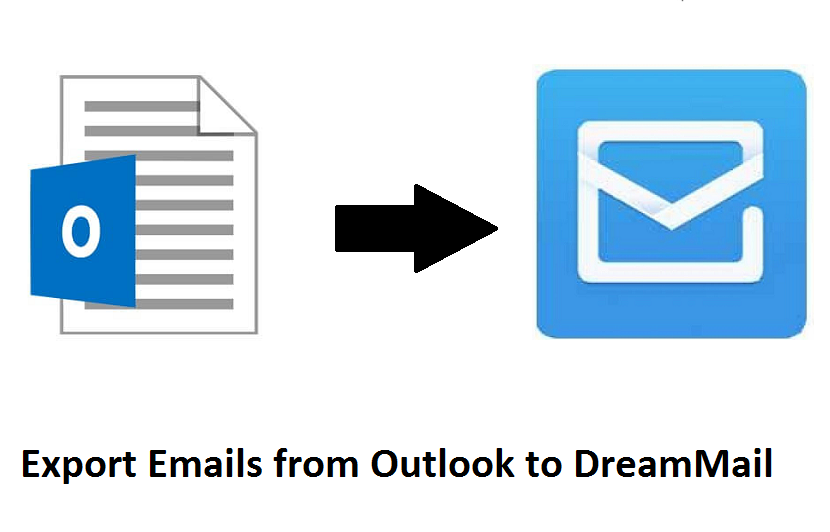 Export Emails from Outlook to DreamMail