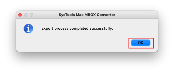 export mbox files