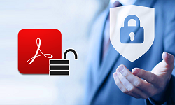 remove secured status from PDF