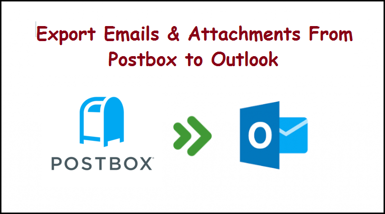 export postbox to outlook pst